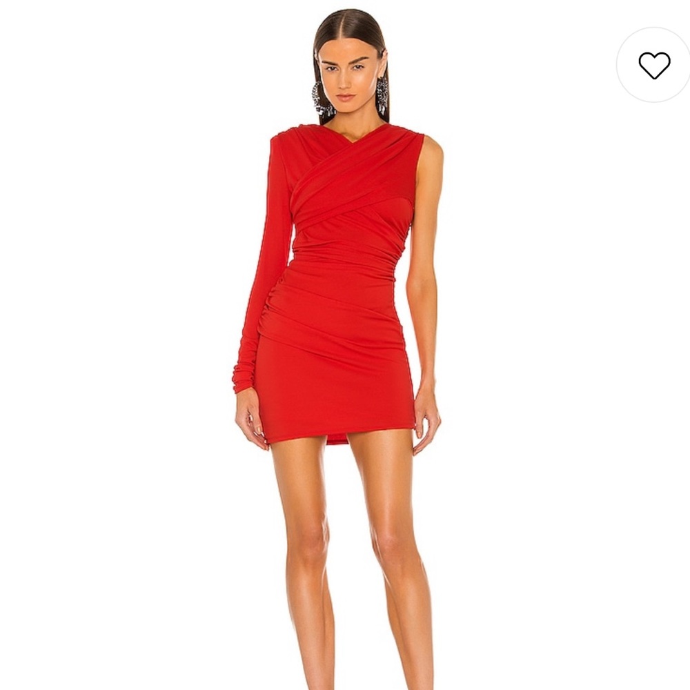 Dundas Siouxsie Mini Dress in Red
